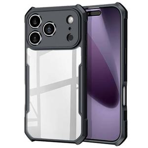 아이폰17 에어 프로 맥스 변색없는투명 아크릴 하드 범퍼 케이스