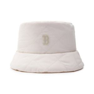 MLB모자 PQJ 3AHTQ0136-43CRM 나일론 퀼팅 버킷햇