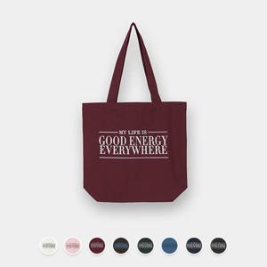 [지오다노]남여 공용 그래픽 프린트 레터링 코튼 면 에코백 445901