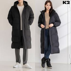 [케이투 (행사)]남녀공용 동계용 롱 패딩 다운 ON_벤치파카 GMW25591-JS