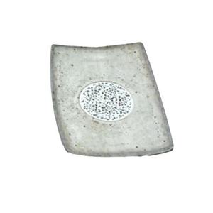 업소용 멜라민 플라워 줄직사각 접시 10호 생선구이 반찬 식당 휴게소 주방용품