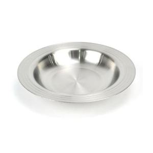 업소용 스텐 라인 원형접시 특대 반찬 식당 큰접시 위생 주방용품
