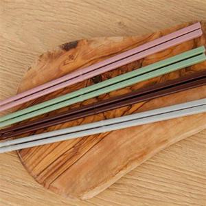 실리콘 젓가락 4p 숟가락 파스텔 식사 가정 식기 주방용품 다용도