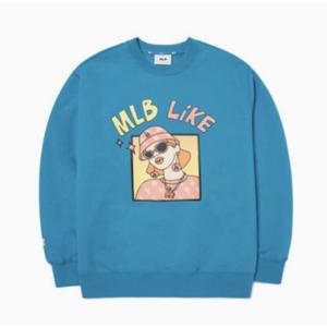 MLB긴팔티 PQJ 3AMTL0224-07MTS LIKE 카툰 오버핏 맨투맨 LA다저스