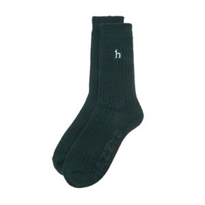 헤지스 골프 여성 25FW 그린 여성 프리미엄 울 미들 삭스 HWSS5F702E3