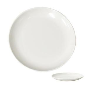 업소용 멜라민 원형 접시 18호 반찬 휴게소 캠핑 식당 주방용품