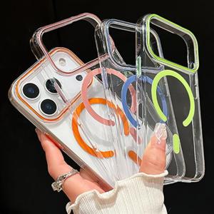 아이폰17 에어 프로 맥스 변색없는투명 컬러맥세이프 하드케이스