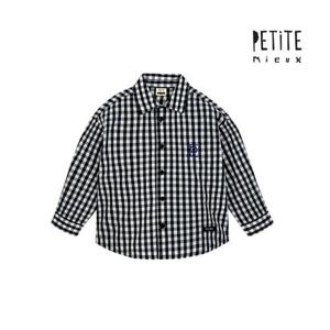 [쁘띠뮤]레이어체크셔츠(GMRCT09_BK)