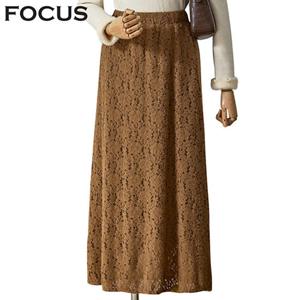 [포커스]FOCUS 레이스기모스커트_FW3K7SK0345