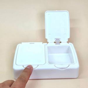 원터치 정리함 화장대 서랍 소품 수납함 2구