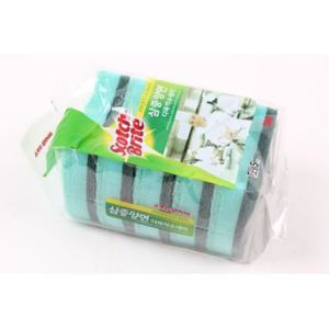 수새미 3M 삼중 양면 다목 적수세미 5P 타올 행주