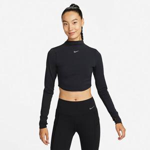 나이키긴팔티 FB5277-010 나이키 드라이 핏 원 럭스 여성 긴팔 크롭 탑