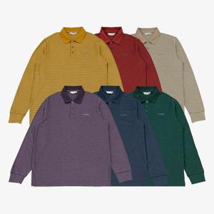 크로커다일 CDAABTP3703 약기모 폴리 혼방 자카드 폴로 카라티