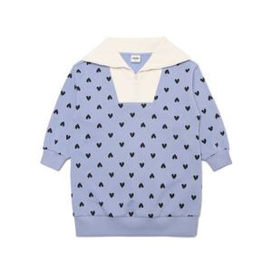 [래핑차일드]반집업 기모 원피스 (84C29-502-70)