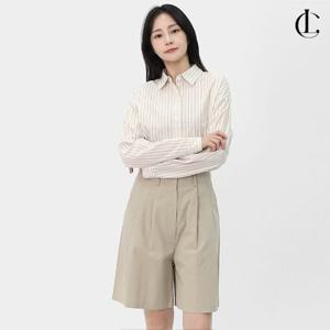 엘케이트 여자 스트라이프 셔츠 남방 긴팔 주즈핏 카라 셔츠 LCHT082