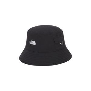 [노스페이스 키즈]노스페이스 공용 LOW BRIM POCKET HAT RNE3HR03A-BLK