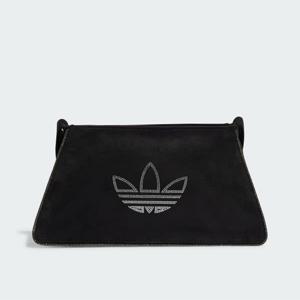 아디다스크로스백 IT7375 라인스톤 페이크 스웨이드 숄더 백