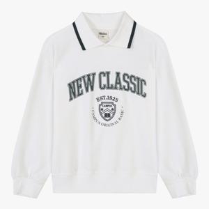 [유솔(아동)]UNI CP양면 클래식 카라 맨투맨 (2컬러) ULMA25103