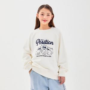 [유솔(아동)]여아 에센셜 맨투맨 (3컬러) ULMA25151