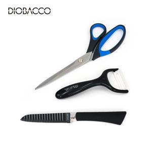 리빙아트 과도 가위 감자칼 3종 세트 조리도구 주방용품 밥주걱 도구세트 주방세트