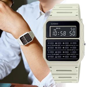 카시오 데이터뱅크 학생 공용 전자 계산기 손목시계 CA-53WF-8B