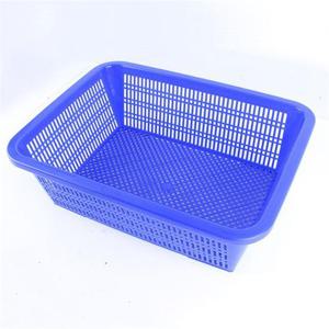 슈마켓 대원산업 깊은 사각 소쿠리 6호 (특) 블루 채반 수납 수납바구니 수납용품 정리용품 수납정리