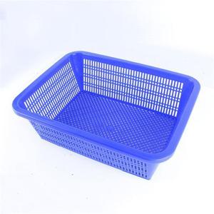 슈마켓 대원산업 깊은 사각 소쿠리 3호 (특) 블루 채반 수납 수납바구니 수납용품 정리용품 수납정리