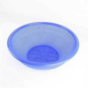 슈마켓 대원화학 원형 소쿠리 11호 (블루) 채반 원형소쿠리 원형채반 주방채반 타공채반 야채바구니 양수