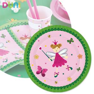 듀니종이접시 지름22cm 173715 1팩10개입/일회용접시/캠핑용품/파티용품