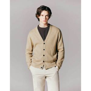 [지오다노]남자 루즈핏 브이넥 니트 가디건 053905