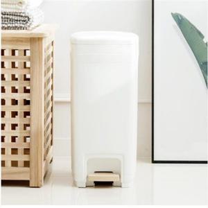 BLANC 페달 휴지통 20L(사각) 쓰레기통 거실 주방 욕실 화장실