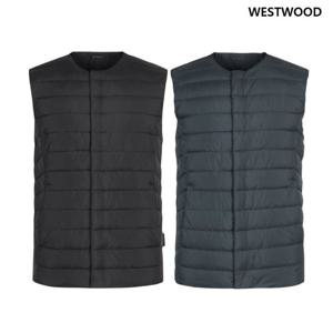 [웨스트우드] 남성 히트커버 패딩 조끼 (2컬러) WN3MCVT631