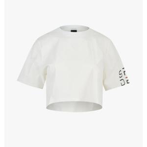 스파이더 W 우븐 소매 로고 탑 BB SPJMCNRS354W OWH