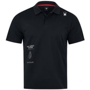 스파이더 M 더턴 그래픽 카라 티셔츠 BB SPJMCNTS302M BLK WHT YEL