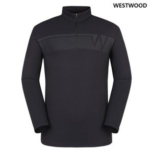 [웨스트우드] 남성 그래픽 포인트 집업 티셔츠 WN3MTTS301