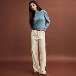 지오다노 415912 가을 여성 골덴 바지 코튜로이 스트레이트 팬츠 05415912