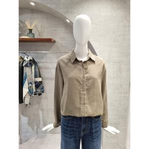 [페이지플린]카라넥 스트라이프 긴팔 셔츠 F5CBL400