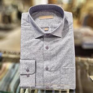 [엘르옴므]E234R64070_네이비긴팔셔츠