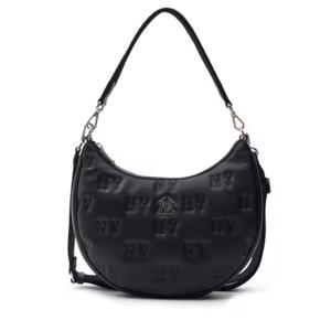 MLB 모노그램 크로스형 호보백 A5 HH 3ABQS093N 50BKS 43CRD