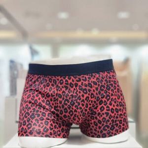 [엘르] 레드 스칼렛 레오파드 아웃밴드 남성 드로즈 EEMDN934RD