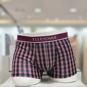 [엘르] 레드 스카치 체크 아웃밴드 남성 드로즈 EEMDNA34RD