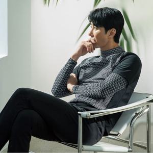 [JDX] 남성 배색 반팔 아노락(X2TSU1548BK)