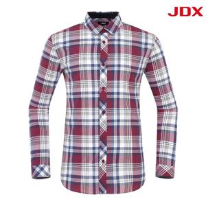 [JDX] 남성 티핑 체크 셔츠(X2WSU1183BU)
