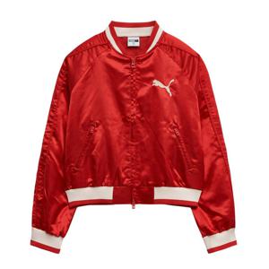 [푸마 국내매장 정품] T7 여성 우븐 크롭 자켓 940921-01
