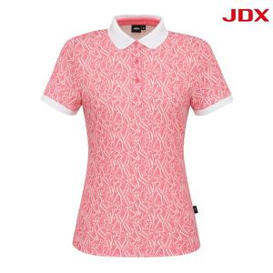 [JDX] 여성 캐주얼 패턴 피케티셔츠(X2TSU7541PI)