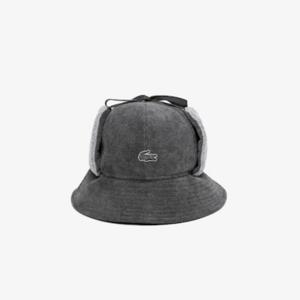 라코스테모자 KQJ RK422E-55N-050 스포츠 귀도리 버킷햇