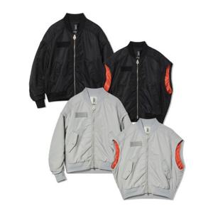 M 라이프워크자켓 CQK LW251JP720 여성) 윙 힙독 디테쳐블 MA-1 자켓