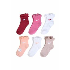 [나이키키즈] 나이키걸스러플앵클삭스6PK (토들러) (A253SO425P)