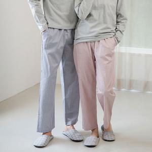 마누아 고급 순면 60수 남성 여성 잠옷 바지 커플 파자마 하의 MAMWP301