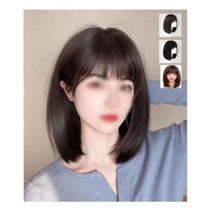 단발가발 키밍 여성 중단발머리 통가발 긴머리가발 여자가발